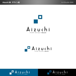 ArtStudio MAI (minami-mi-natz)さんの起業する会社のシンプルなロゴ(図+文字：１色）への提案