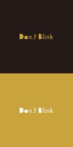 ヘッドディップ (headdip7)さんのアパレルブランド「Don.t Blink」のロゴへの提案