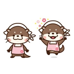mu_cha (mu_cha)さんの【老人ホーム紹介会社】カワウソのイメージキャラクターへの提案