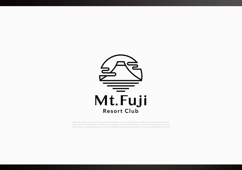 宿泊施設「Mt.Fuji Resort Club」のロゴ