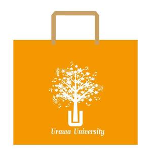 さんの私立大学で使う不織布バックのデザインへの提案