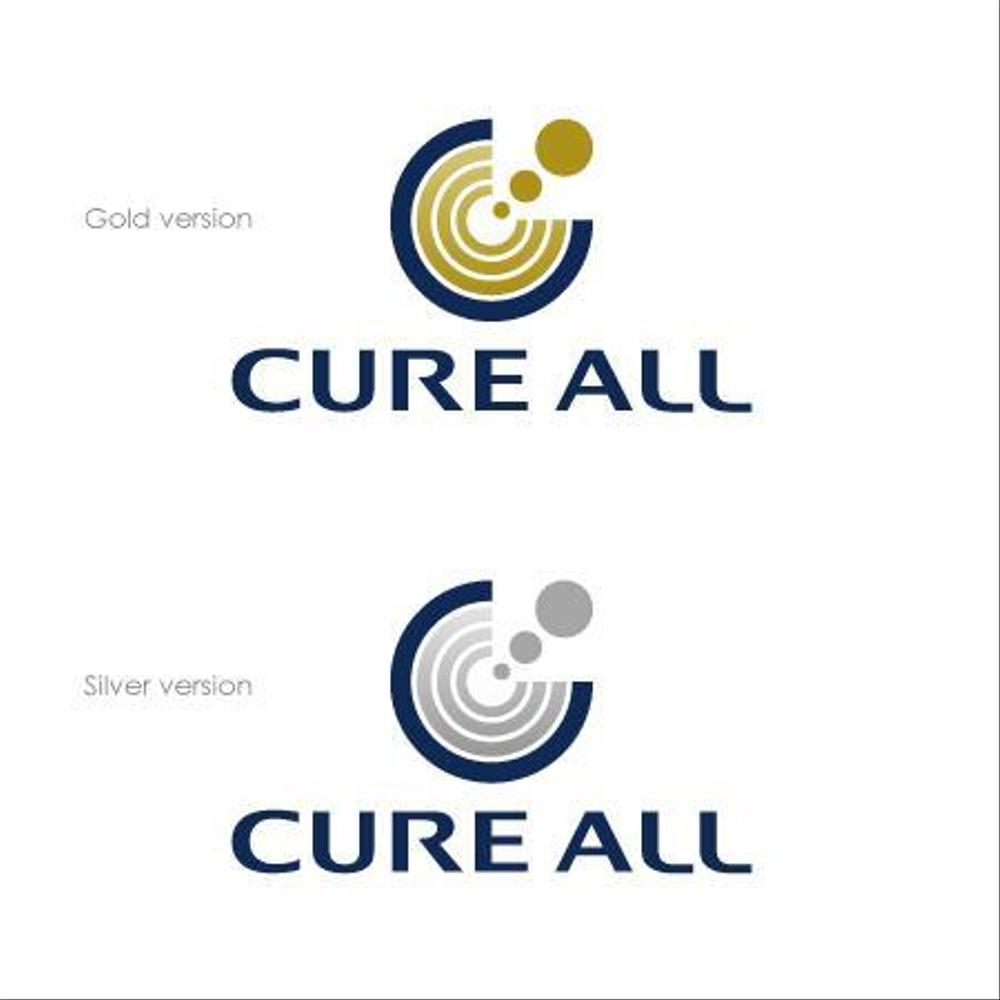 CURE　ALL のロゴ作成