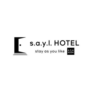 QuDesign (Qumapoo)さんのアパートメントホテル「s.a.y.l.Hotel／stay as you like」のロゴへの提案