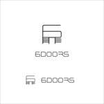 hiryu (hiryu)さんのアウトドア感溢れる住宅のロゴ（6DOORS）への提案