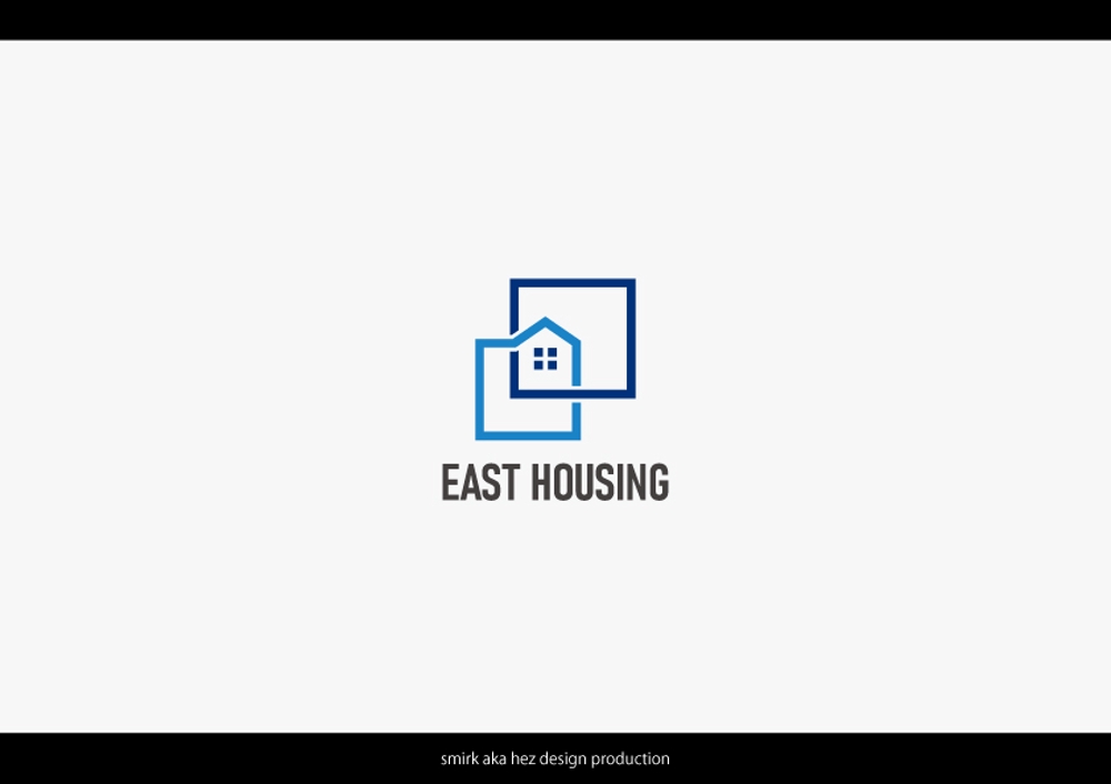 リフォーム事業「EAST HOUSING」のロゴ作成