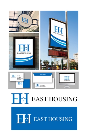 King_J (king_j)さんのリフォーム事業「EAST HOUSING」のロゴ作成への提案