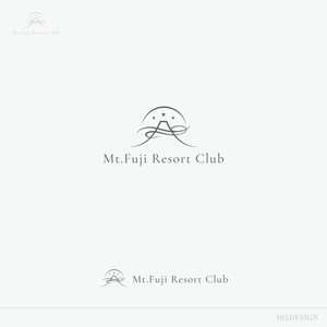 YON-DESIGN (10-MO)さんの宿泊施設「Mt.Fuji Resort Club」のロゴへの提案