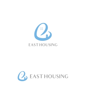 marutsuki (marutsuki)さんのリフォーム事業「EAST HOUSING」のロゴ作成への提案