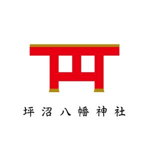 TK デザイン事務所 (TKeN773)さんの「坪沼八幡神社」のロゴへの提案