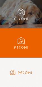 老犬介護ホテル ペットホテル Pecomi のロゴの事例 実績 提案一覧 Id ロゴ作成 デザインの仕事 クラウドソーシング ランサーズ