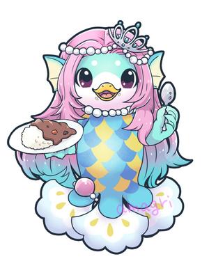 あまぐりのすけ (amagrinosuke)さんのアマビエのキャラクターデザインへの提案