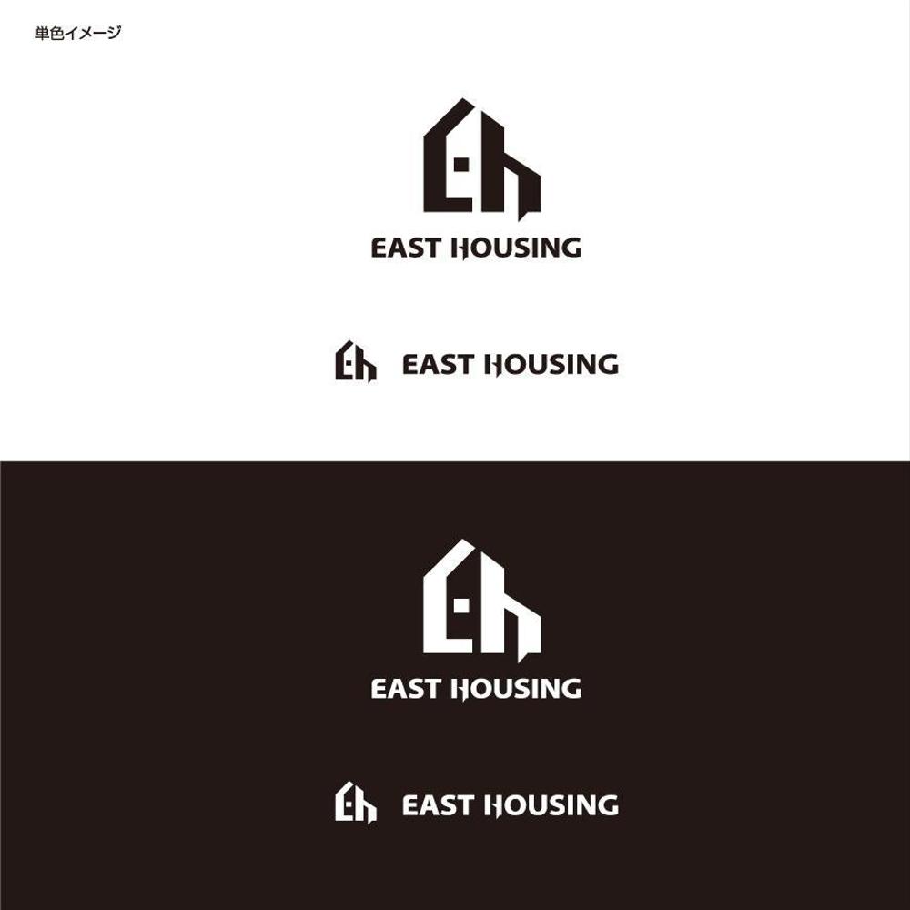 リフォーム事業「EAST HOUSING」のロゴ作成