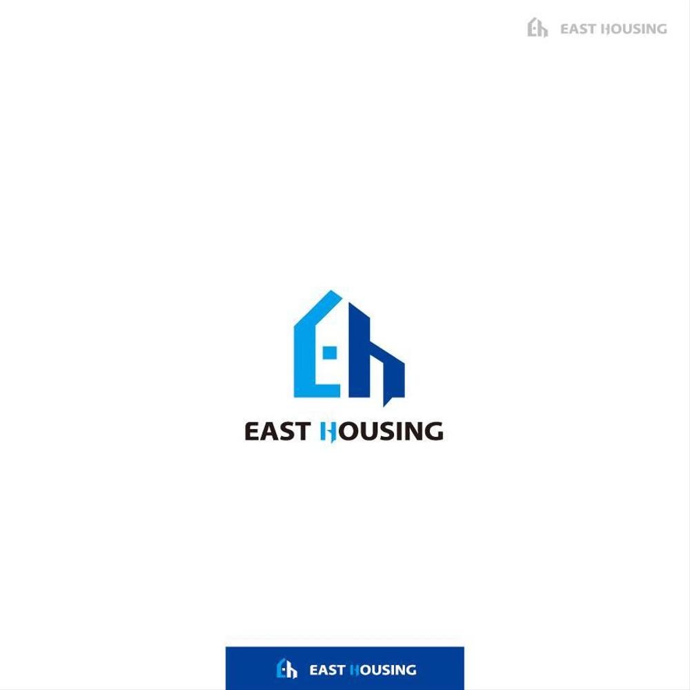 リフォーム事業「EAST HOUSING」のロゴ作成