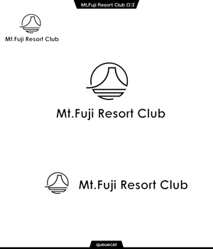 queuecat (queuecat)さんの宿泊施設「Mt.Fuji Resort Club」のロゴへの提案