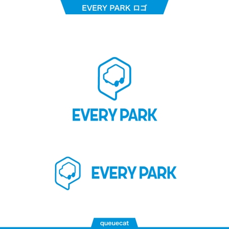 queuecat (queuecat)さんのコインパーキング「EVERY PARK　エブリパーク」のロゴデザインへの提案