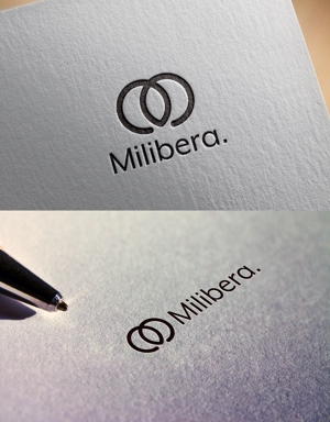 D.R DESIGN (Nakamura__)さんのサイクルウェア ブランド「Milibera.」のロゴへの提案