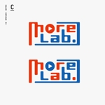 inari design (inari_design)さんの動画配信収録専用シェアスタジオ（研究室）「More　Lab.」のロゴ（エントランス用看板にも使用）への提案