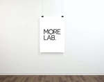 PYT (eeq1)さんの動画配信収録専用シェアスタジオ（研究室）「More　Lab.」のロゴ（エントランス用看板にも使用）への提案