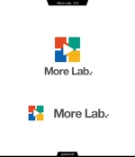 queuecat (queuecat)さんの動画配信収録専用シェアスタジオ（研究室）「More　Lab.」のロゴ（エントランス用看板にも使用）への提案