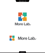 queuecat (queuecat)さんの動画配信収録専用シェアスタジオ（研究室）「More　Lab.」のロゴ（エントランス用看板にも使用）への提案