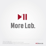sklibero (sklibero)さんの動画配信収録専用シェアスタジオ（研究室）「More　Lab.」のロゴ（エントランス用看板にも使用）への提案