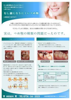 タナカメグミ (MEE54)さんの歯科医院　院内チラシへの提案