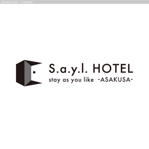 cambelworks (cambelworks)さんのアパートメントホテル「s.a.y.l.Hotel／stay as you like」のロゴへの提案