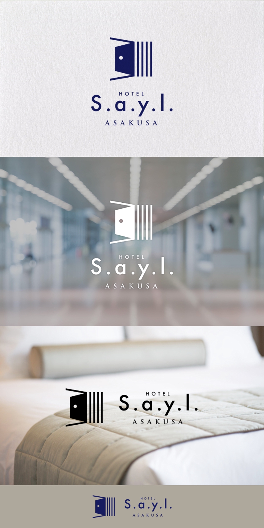 アパートメントホテル「s.a.y.l.Hotel／stay as you like」のロゴ