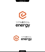 queuecat (queuecat)さんの健康予防トレーニングジム『energy』のロゴへの提案