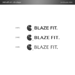 ArtStudio MAI (minami-mi-natz)さんのフィットネスアパレルブランド【BLAZE FIT.】のロゴ作成への提案