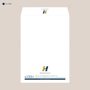 LLDESIGN (ichimaruyon)さんの社会保険労務士事務所の封筒のデザインへの提案
