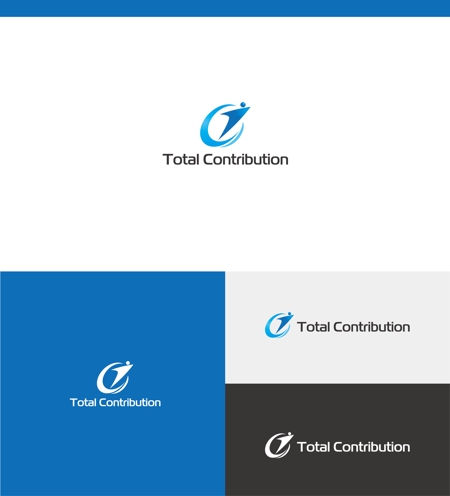 DF ()さんの個人で法人コンサルをおこなう「Total Contribution」のロゴへの提案