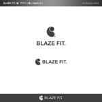 ArtStudio MAI (minami-mi-natz)さんのフィットネスアパレルブランド【BLAZE FIT.】のロゴ作成への提案