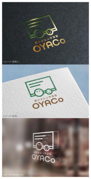 mogu ai (moguai)さんの学習塾「OYACo」のロゴへの提案