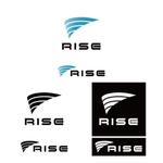BUTTER GRAPHICS (tsukasa110)さんの合同会社RISE 軽貨物　ロゴ　自由　への提案