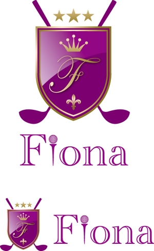 CF-Design (kuma-boo)さんの「Fiona」のロゴ作成への提案