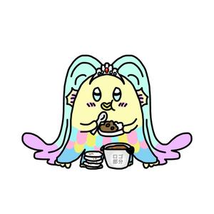 はこ (hako_ksdt)さんのアマビエのキャラクターデザインへの提案