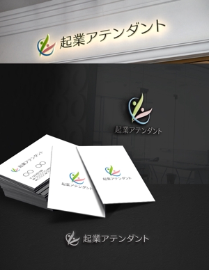 D.R DESIGN (Nakamura__)さんの女性起業を支援する起業アテンダントのロゴへの提案