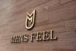 BeFlap（ビーフラップ） (Be_Flap_LC)さんの新店舗メンズサロン　MENS FEEL【メンズ フィール】のロゴマーク　ロゴデザインの依頼への提案