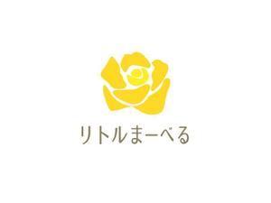 もものあ (momonoir6321)さんのフラワーショップ 「リトルまーべる」ロゴへの提案