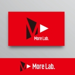 White-design (White-design)さんの動画配信収録専用シェアスタジオ（研究室）「More　Lab.」のロゴ（エントランス用看板にも使用）への提案