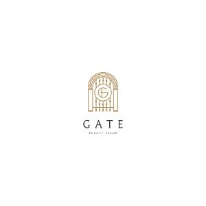 kohgun ()さんの美容室、美容サロン、「ＧＡＴＥ」のロゴへの提案