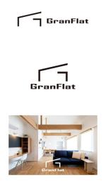 serve2000 (serve2000)さんのプレミアムな平屋住宅「GranFlat」のロゴデザインへの提案