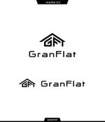 queuecat (queuecat)さんのプレミアムな平屋住宅「GranFlat」のロゴデザインへの提案