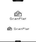 queuecat (queuecat)さんのプレミアムな平屋住宅「GranFlat」のロゴデザインへの提案