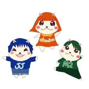 友香 (yuka634)さんのレジャーホテル３店舗のキャラクター３体への提案