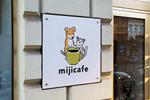 OGR Lab (one_giant_reptile)さんのペット同伴可能なカフェ「mijicafe」のロゴへの提案