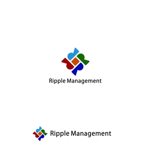 uety (uety)さんのコンサルティング会社「Ripple Management」のロゴへの提案