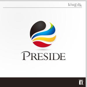king_dk 【認定ランサー】 ()さんの「株式会社PRESIDE」のロゴ作成への提案