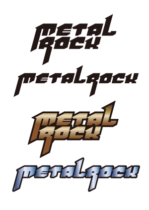 マーズデザイン　落合正道 (marrs)さんの車のホイール 「METAL ROCK」 のロゴへの提案